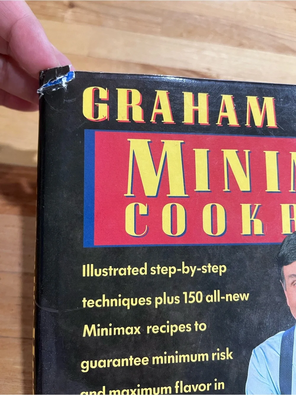 1st Ed HC Graham Kerr's Minimax Cookbook Oct. 1992. Perfect spine,nostalgic gift
